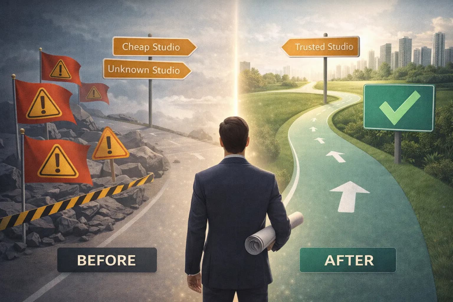 10 Critical Mistakes Developers Make When Hiring 3D Visualization Studios (And How to Avoid Them)